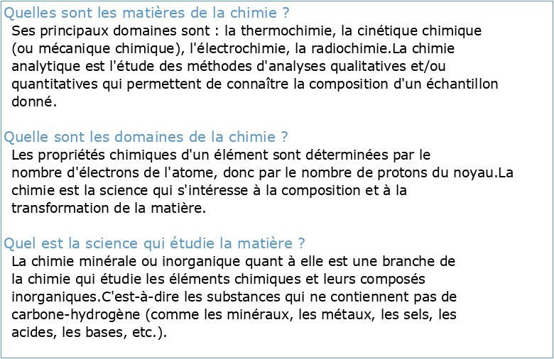 Sciences de la Matière (CPND-SM) L2 Chimie