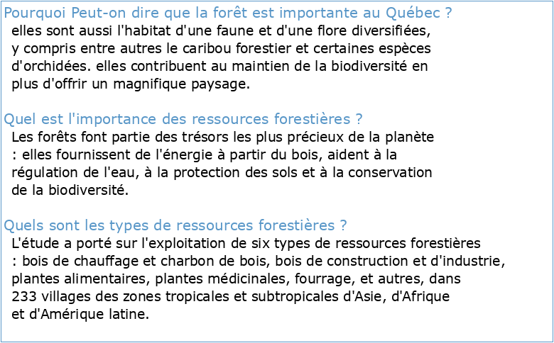 Les régimes forestiers du Québec : des leçons à tirer pour renouer