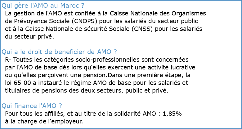 AMO : Convention nationale Organismes gestionnaires