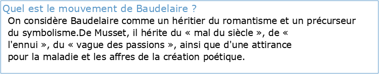 Université de Montréal Rimbaud lecteur de Baudelaire une