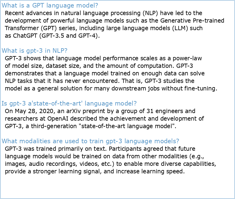 GPT-3 and the future of language modeling