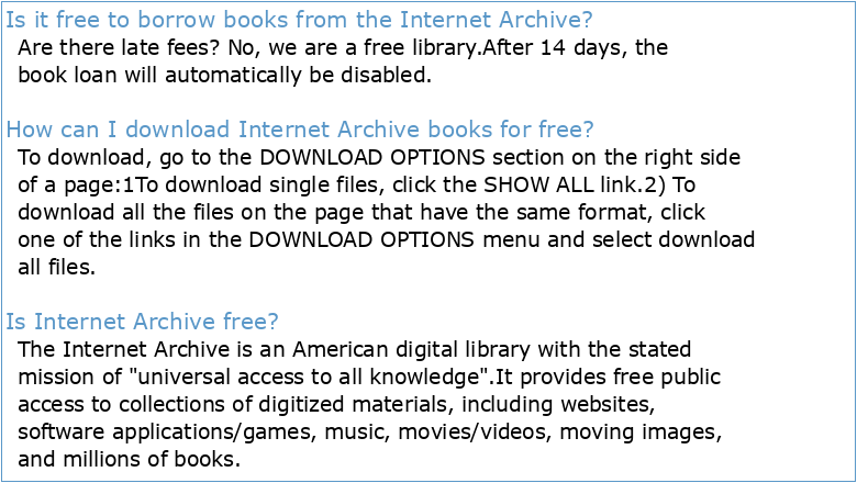 Internet Archive: Digital Library of Free & Borrowable Books