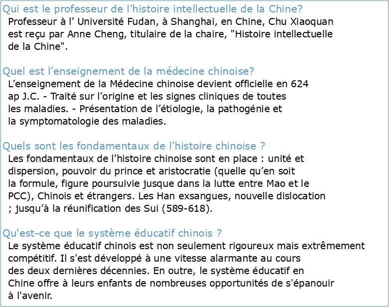 Histoire des méthodologies de l'enseignement du français en Chine