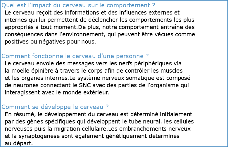 Cerveau Et Comportement Pdf Full PDF