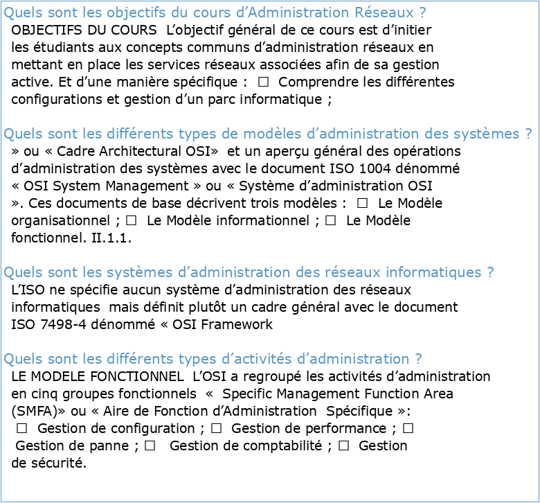 Administration système: cours 2 (PP)