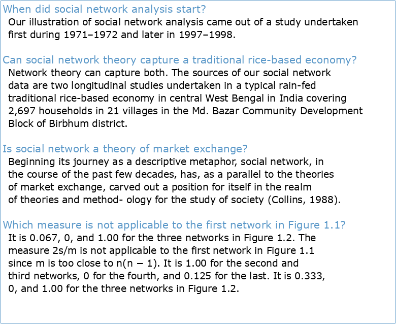 15599 Lecture Notes Social network analysis: Basic concepts