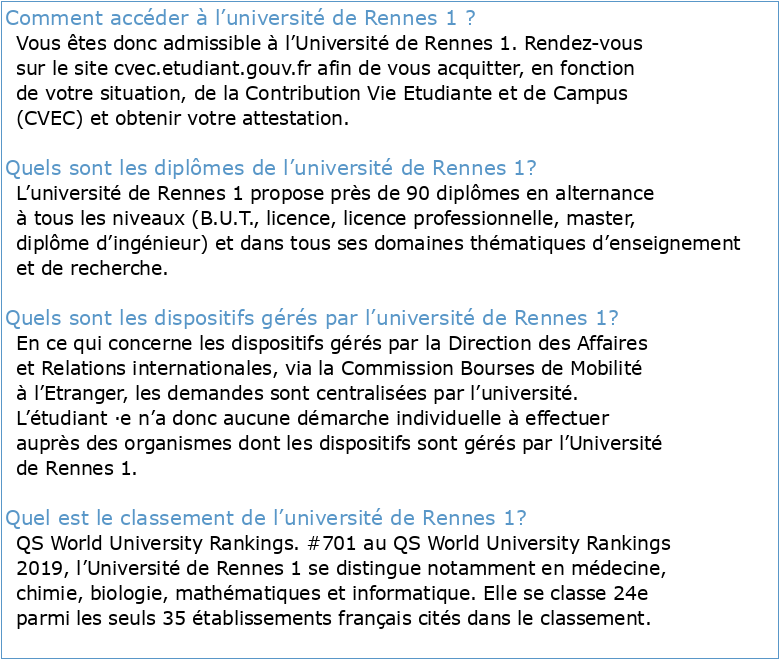 Université de Rennes 1 ALGÈBRE GÉNÉRALE DE BASE
