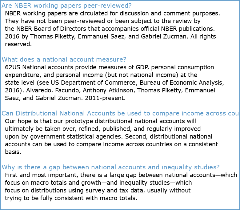Peer Review of National Accounts