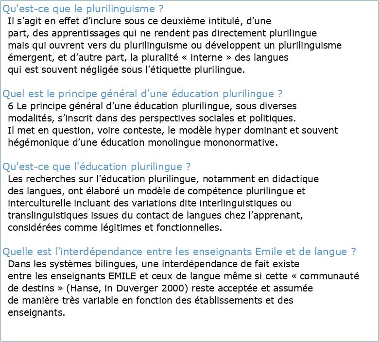 Enseigner la philosophie et l'éthique en section plurilingue de français
