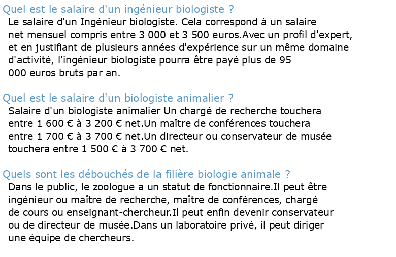 Ingénieur de recherche en biologie animale A1B24