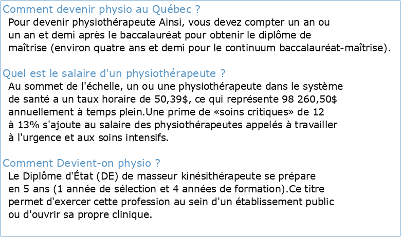 Physio-Québec