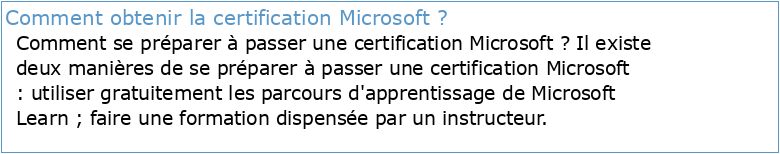 Certification Microsoft Office Specialist 