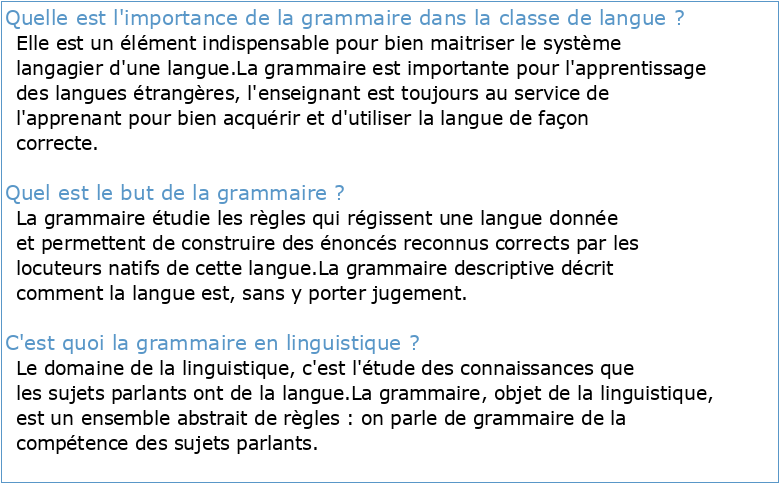 Le sens de la grammaire : entrevue avec René Lesage