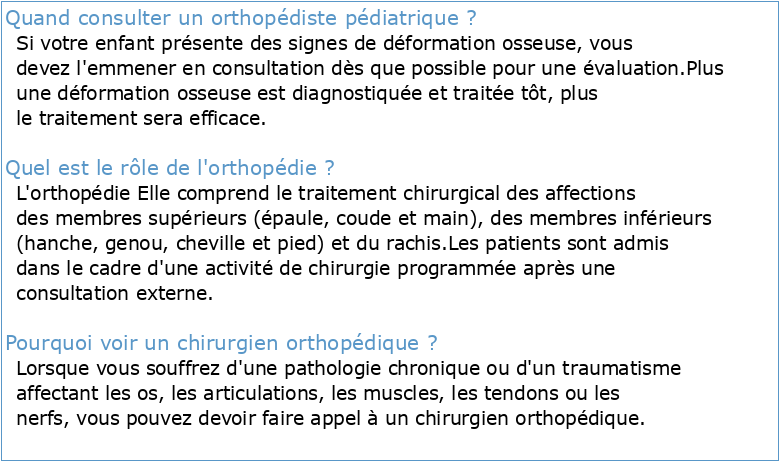 Editorial SOFOP de la SOciété Française d'Orthopédie Pédiatrique