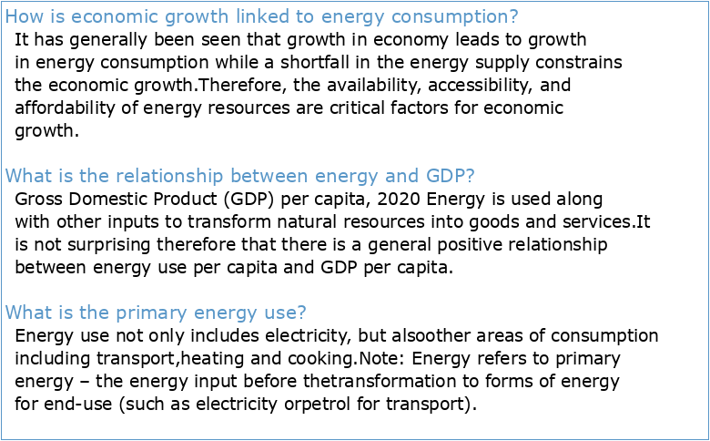 How Dependent is Output Growth from Primary Energy