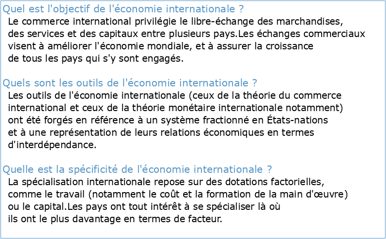A Conomie Internationale (PDF)