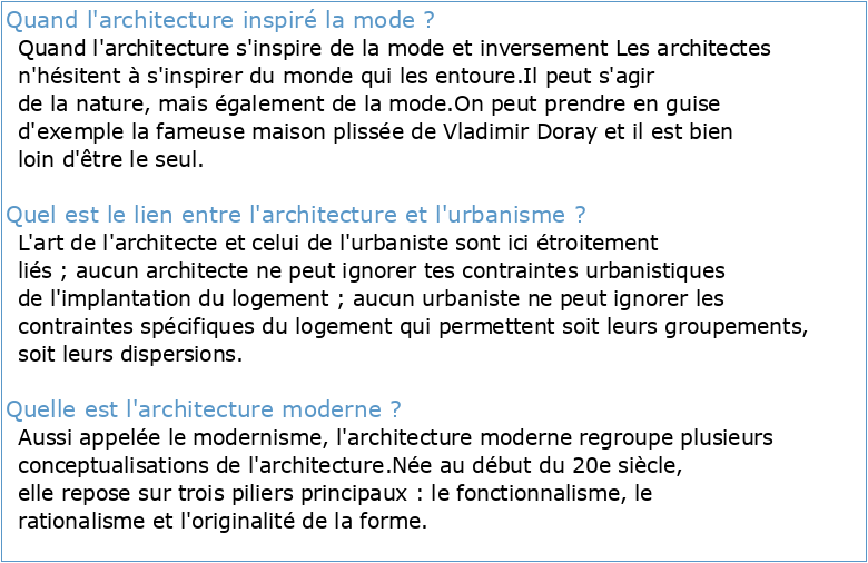 Histoire De L Architecture Et De L Urbanisme Mode (2022)