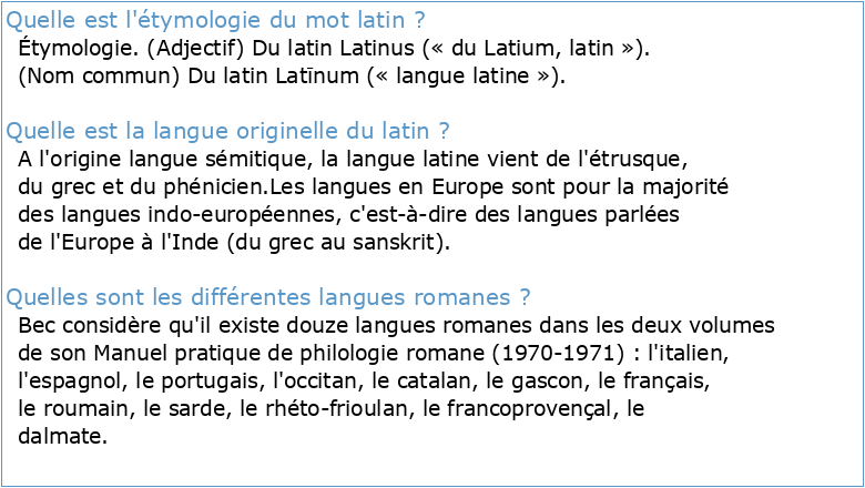 Latin oral et latin écrit en étymologie romane