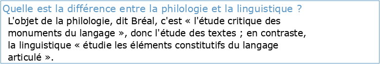 Philologie française en Europe et Didactique de la langue