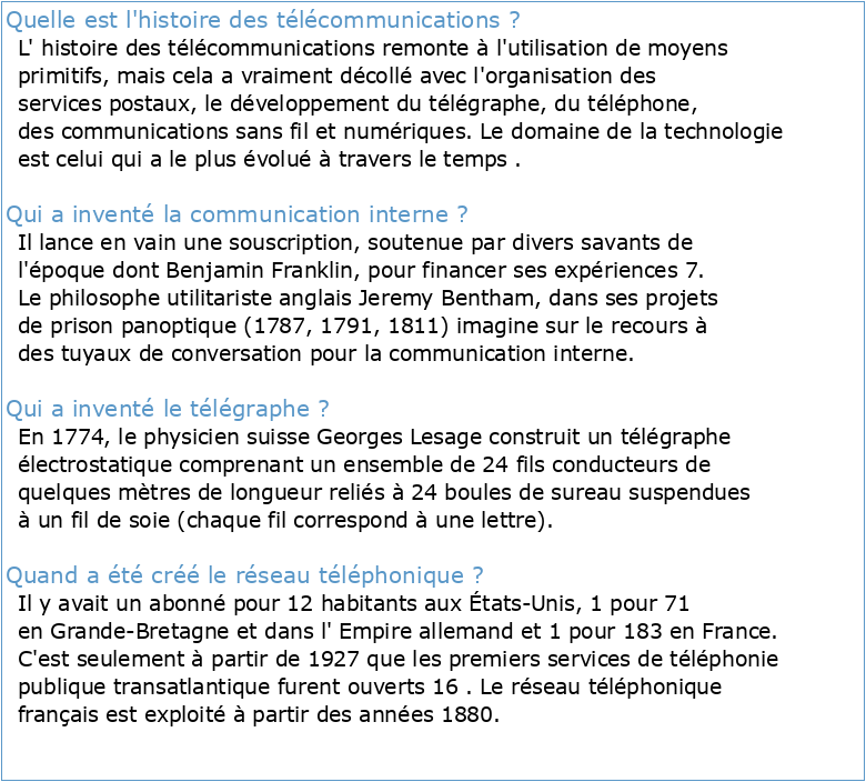 Cahiers d'histoire des Télécommunications et de l'Informatique