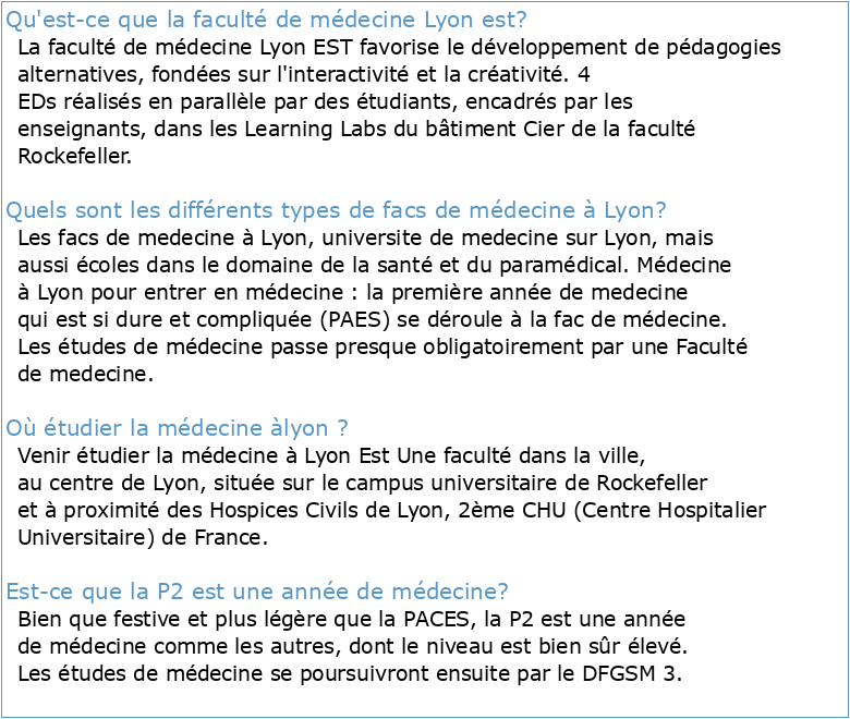 Faculté de Médecine Lyon-Est ANATOMIE PCEM2 année