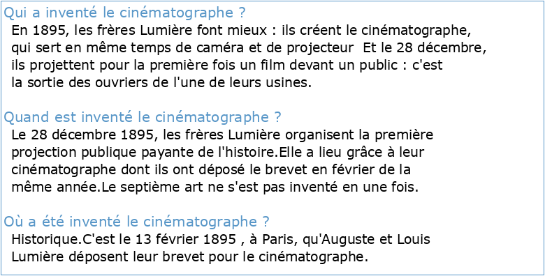 Histoire des arts/cinéma/l'invention du cinématographe