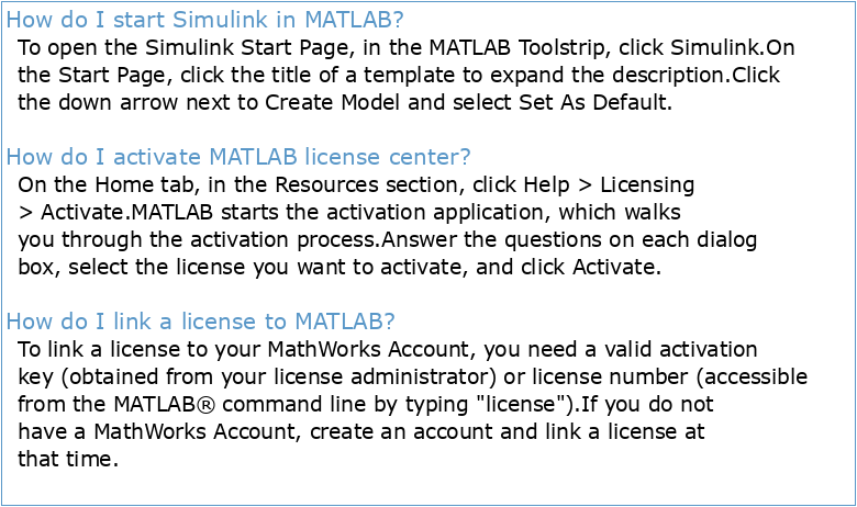 MATLAB・Simulink Start Guide for Campus-Wide License (CWL)