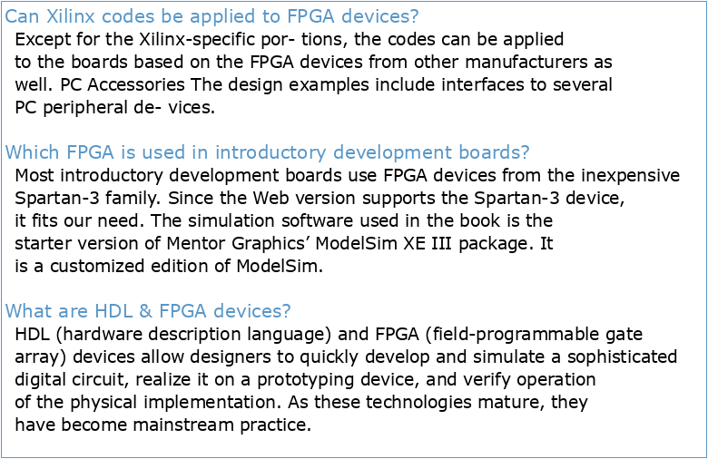 Programmation de FPGA Xilinx en VHDL
