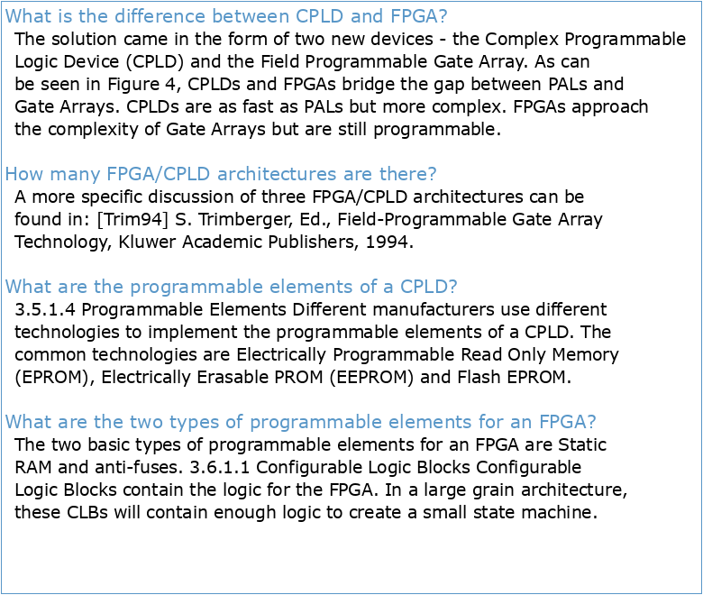 Introduction to CPLD and FPGA Design Part 1