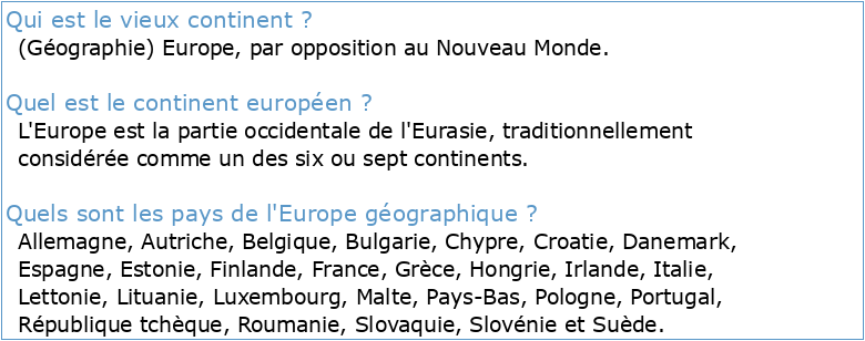 Géographie du continent européen M Maurice LE LANNOU