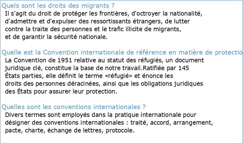 La Convention des Nations-Unies sur les droits des migrants