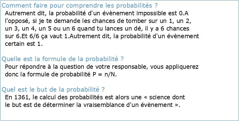 leçons d'analyse et probabilités