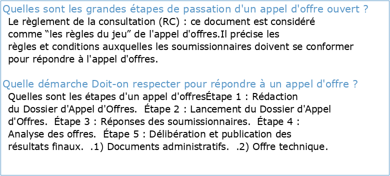 Règlement de Consultation (RC) Appel d'Offre Ouvert n° 01/2020/DSI
