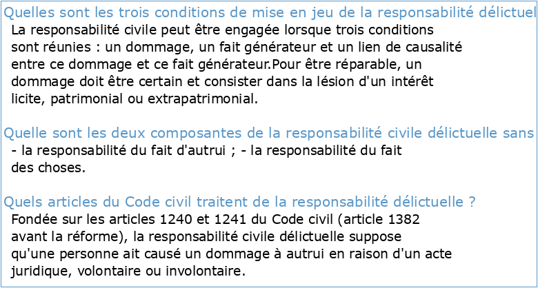 JEAN·LOUlS BAUDOUIN La responsabilité civile délictuelle 3e