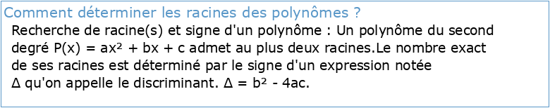 VIII— Polynômes cyclotomiques