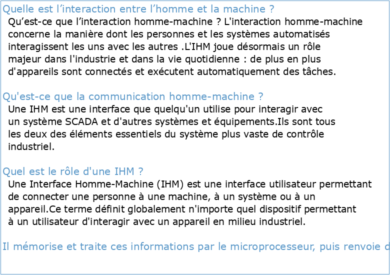 Introduction à lInteraction Homme-Machine