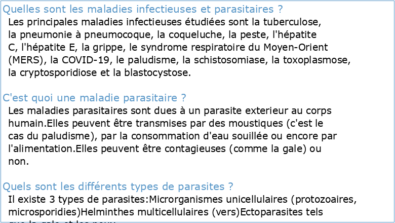 Certaines maladies infectieuses et parasitaires (A00−B99)