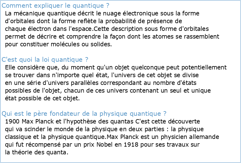 Introduction à la Théorie Quantique des Champs (MU4PY214)