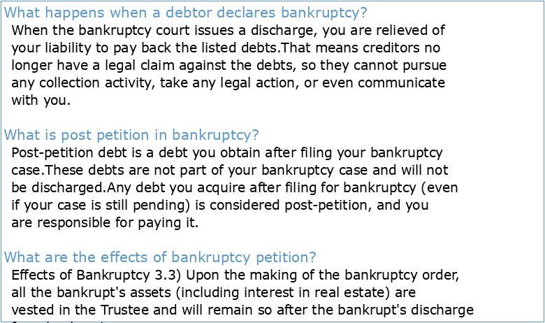 Bankruptcy that occurs when creditors file a petition with the court against a debtor.
