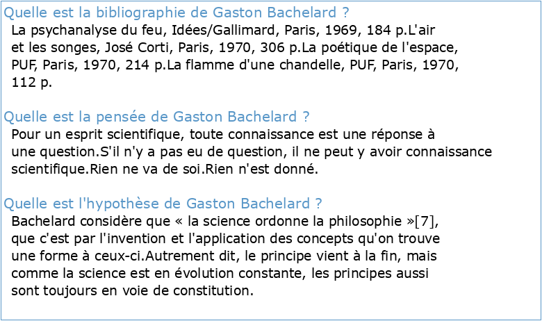 Biographie de Gaston Bachelard pdf