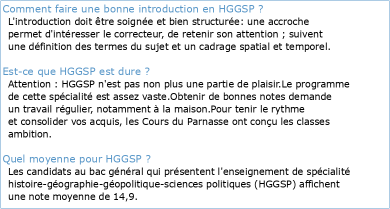 HGGSP : Introduction à la science politique  Le Cahier de SES