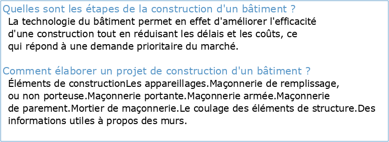 Construction bâtiment de A à Z pdf