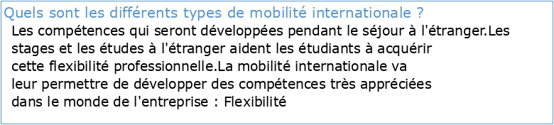 La mobilité internationale CFP de Niort 2018-2022