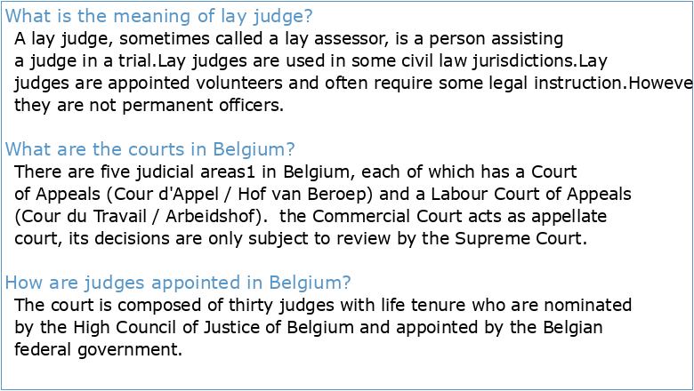 LAY JUDGES BELGIUM English 140802JM