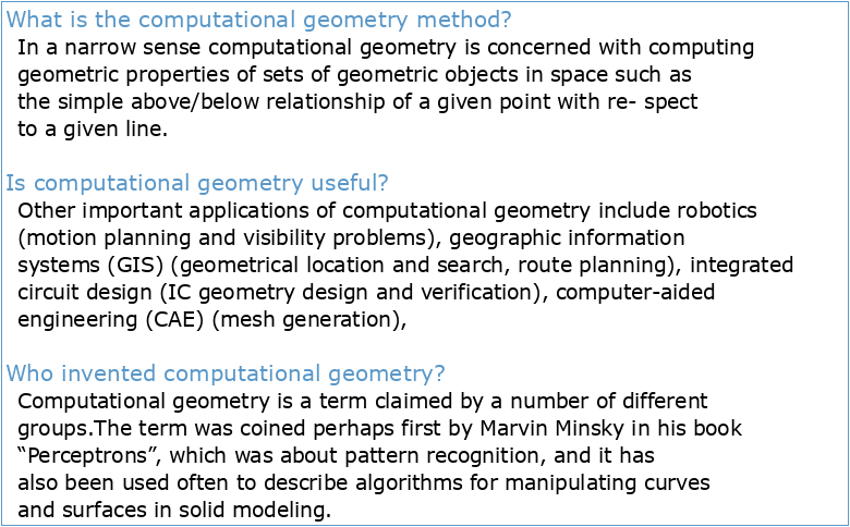 CMSC 754 Computational Geometry