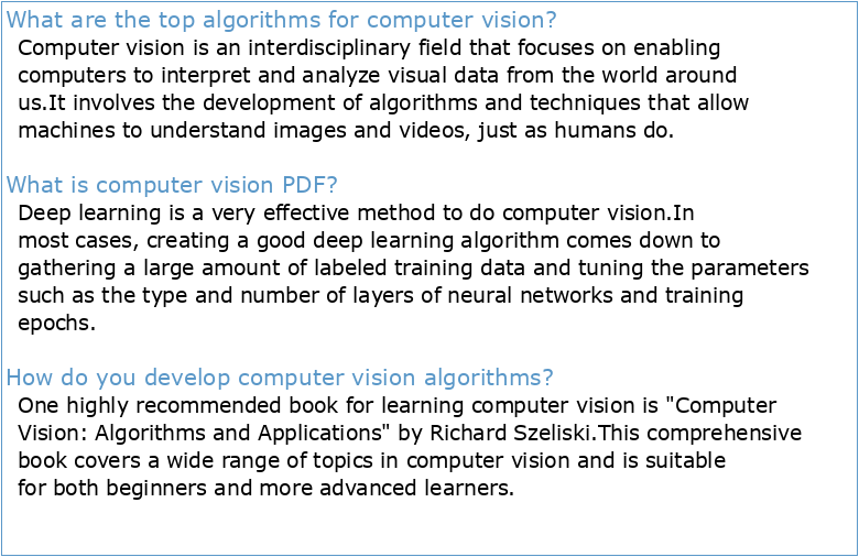 Books/computer vision Algorithms and Applicationspdf at master