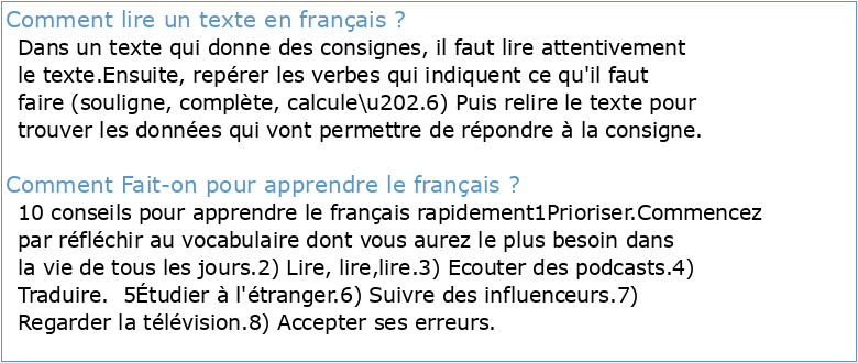 Textes cours N°1