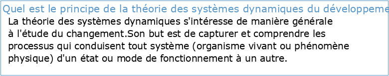 Analyse des syst emes dynamiques