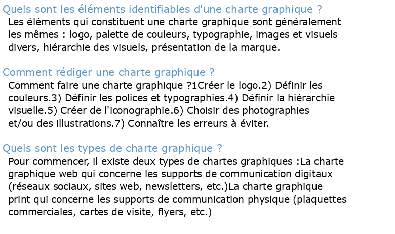CHARTE GRAPHIQUE BRAND IDENTITY GUIDELINES