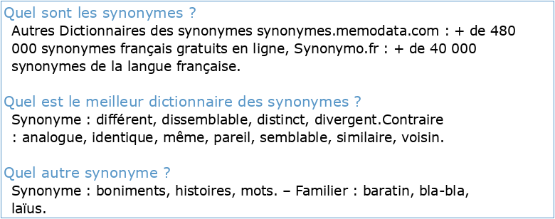 Le ’Dictionnaire des synonymes’ de Condillac: de la synonymie